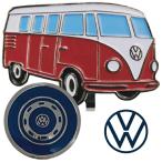  Golf маркер (габарит) зажим магнит тип wagen bus Classic металлический красный × белый темно-синий Volkswagen 