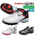 ショッピングラバーシューズ ホンマ ゴルフ シューズ スパイクレス ダイヤル式 3E メンズ レディース SR12302 本間 HONMA