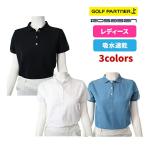  витрина выставленный товар rosa-sen женский Golf одежда олень. . рубашка-поло с коротким рукавом Regina сотрудничество 045-23242 "теплый" белый черный голубой M L. вода скорость .ROSASEN