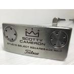 タイトリスト Titleist スコッティキャメロン スタジオセレクト スクエアバック パター SCOTTY CAMERON STUDIO SELECT SQUAREBACK 2 34イン 中古 Cランク