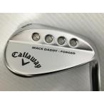 キャロウェイ Callaway マックダディ ウェッジ FORGED(2019) クロムメッキ MACK DADDY FORGED(2019) クロムメッキ 60°/10° フレックスS 中古 Dランク