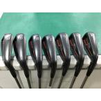 コブラ キング アイアンセット FORGED CB(ブラック)(2018) KING FORGED CB(ブラック)(2018) 7S フレックスS 中古 Cランク
