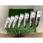 ブリヂストン ツアーステージ Xブレード アイアンセット TOURSTAGE X-BLADE GR BLACK 8S フレックスS 中古 Cランク