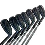 ショッピングking  コブラ KING FORGED TEC ONE LENGTH BLACK 8S アイアンセット IR フレックスS