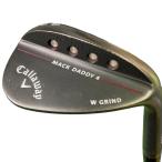 ショッピングDaddy キャロウェイ MACK DADDY 4 マットブラック 56°/12°W ウェッジ WG フレックスS