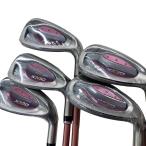  Dunlop XXIO(2024) 5S( бордо ) женский железный комплект IR Flex A