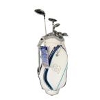  Bridgestone BRIDGESTONE BG-100L 8S женский (CB есть ) темно-синий комплект клюшек CS Flex L