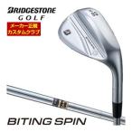 特注カスタムクラブ ブリヂストンゴルフ BITING SPIN ウエッジ メッキ仕様 ダイナミックゴールド シャフト