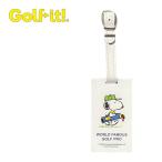  свет сумка бирка Peanuts Snoopy caddy bag именная табличка Z-197
