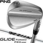 ピン GLIDE FORGED PRO ウエッジ Z-Z115 ウェッジ専用 シャフト、WEDGE フレックス、GP360 LITE ツアーベルベット ROUND アクア グリップ装着