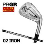  специальный заказ custom Club PRGR 02 железный Diamana-M FOR PRGR вал одиночный товар [#4,#5,#6,#7,#8,#9,PW]