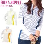  Rocky & hopper женский Golf одежда рисунок переключатель рукав половина Zip с высоким воротником рубашка с длинным рукавом RH-1744SL 2019 год весна лето модель 