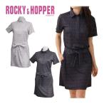  Rocky & hopper шрифт принт короткий рукав One-piece Golf одежда женский 2025 год весна лето модель M-L RH-1799SL