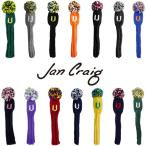 ジャンクレイグ ゴルフ ハンドメイド 手編み ヘッドカ