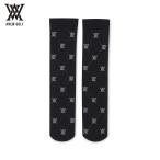 ANEWa новый SEE-THROUGH LOGO KNEE SOCKS прозрачный Logo колено носки wi мужской AGEUWSC07 внутренний стандартный товар 