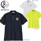  Anne Pas . Golf мужской SWING DRYpike рубашка-поло с коротким рукавом (AMS9706V1)2026 весна лето стрейч рубашка-поло . пот скорость .UV