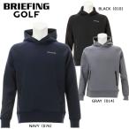 ブリーフィング ゴルフ メンズ ウォーム 3D ロゴ フーディー（BRG243M63）2024秋冬 長袖 ダンボールニット パーカー