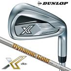 ショッピングゼクシオ ダンロップ XXIO X -eks- ゼクシオ エックス アイアン 5本セット（＃6〜9、PW）ダイナミックゴールド 95 スチールシャフト 2024モデル