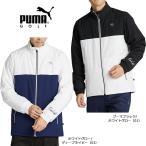 （セール）プーマ ゴルフ ストレッチ タフタ カラー ブロック フルジップ ジャケット（630368）メンズ  2024秋冬 長袖 中綿 ブルゾン 防風 ダブルジップ