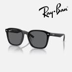 [ Япония стандартный товар ] RayBan солнцезащитные очки (RB4392D 601/81 66) low Bridge Fit ( полировка черный / линзы : темно-серый ) поляризирующая линза 