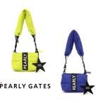 【PREMIUM SALE 60%OFF】パーリーゲイツ ★WISH UPON A STAR★星に願いを☆彡 中わたボンディング ショルダー付ポーチバッグ 星型チャーム付 053-2181104/20