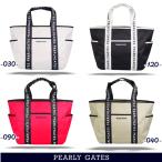 ショッピングボストンバッグ 【NEW DESIGN】PEARLY GATES パーリーゲイツ ニュー定番系 シグネチャーシリーズ BIGトートバッグ/ボストンバッグ 053-4181170/23D【2024-WEB限定アイテム】