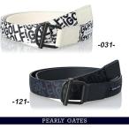 [PREMIUM SALE 50%OFF] PEARLY GATES Pearly Gates Golf Logo принт лента ремень <GOLF Logo > =MADE IN JAPAN= 053-4182102/26C[ стандартный товар ]