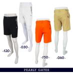 【PREMIUM SALE 40%OFF】PEARLYGATES パーリーゲイツ 快適ストレッチSOLOTEX/涼感ポリサッカー メンズショートパンツ 053-4232601/24B