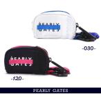 【PREMIUM SALE 30%OFF】PEARLY GATES パーリーゲイツ ”アンチロゴ”+35thグラフィック ボールポーチ 053-4284804/24C