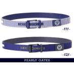 【NEW】PEARLY GATES パーリーゲイツ SWITCH ON!爽やかストライプ ジャガードテープベルト =MADE IN JAPAN= 053-5182303/25A【正規品】