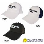 �yPEARLY GATES GOLF�z �p�[���[�Q�C�c�S���t PGG Smile! �h2�i���S�h ��Ԍn�n�[�t���b�V���L���b�v 053-5187373/26C�y���K�i�z