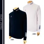 【NEW】PEARLY GATES パーリーゲイツ メンズ 綿ベア天竺 長袖モックシャツ カットソー 053-5266905/25C【正規品】