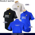 【NEW】PEARLY GATES パーリーゲイツ PG is PG ベアカノコ メンズ半袖モックシャツ/カットソー =MADE IN JAPAN= 053-5267831/25C【正規品】