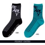 [NEW]PEARLY GATES Pearly Gates точка &amp; Logo MIX мужской средний носки =MADE IN JAPAN= 053-5286027/25C[ стандартный товар ]