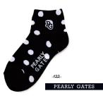 [NEW]PEARLY GATES Pearly Gates дамский Random точка рисунок короткие носки =MADE IN JAPAN= 053-5286030/25C[ стандартный товар ]