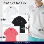 [NEW]PEARLY GATES Pearly Gates мужской kanoko рубашка-поло с коротким рукавом =MADE IN JAPAN= 053-6160200/26AF[ стандартный товар ]