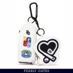 [NEW]PEARLY GATES Pearly Gates POP. Logo нашивка [WAPPEN-PREMIUM] мяч сумка / мелкие вещи сумка kalabina имеется 053-6184015/25D[ стандартный товар ]