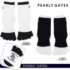 [NEW]PEARLY GATES Pearly Gates PG арка Logo предотвращение скольжения есть дамский 5 пальцев средний носки =MADE IN JAPAN = 053-6186008/25D[ стандартный товар ]