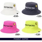 【NEW】PEARLY GATES パーリーゲイツ ≪PG is PG≫ SMILYワッペン千鳥格子柄 リバーシブル裏フリースハット 053-6187123/25D【正規品】