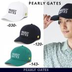 【NEW】PEARLY GATES パーリーゲイツ ≪UV Protection≫ 高UVカット！ ≪PG is PG≫リサイクルツイルキャップ 053-6187221/26AF【正規品】