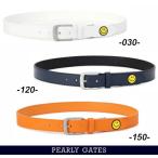 [NEW]PEARLY GATES Pearly Gates Logo выше like кожаный ремень =MADE IN JAPAN= 053-6282611/26B[ стандартный товар ]
