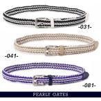 [NEW]PEARLY GATES Pearly Gates bai цвет окантовка резина сетка ремень 053-6282801/26C[ стандартный товар ]