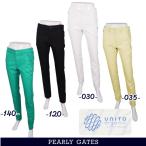【PREMIUM SALE】PEARLYGATES パーリーゲイツ レディス 超長綿ライジングドビーパンツ 055-5131202/25AF【正規品】