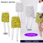 【NEW】PEARLYGATES パーリーゲイツ レディス バナナPG SMILE柄Peストレッチドビースカート 055-5134412/25A【正規品】