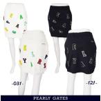 [PREMIUM SALE 50%OFF]PEARLYGATES Pearly Gates дамский небо .× нашивка вязаный юбка 055-5234932/25C [ стандартный товар ][GOLFWAVE-10]