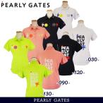 【NEW】PEARLY GATES パーリーゲイツ PGハウオリロゴプリント 涼!!サッカーチェック レディス半袖ポロシャツ 055-5260712/25B 【正規品】