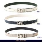 【PREMIUM SALE 30%OFF】Jack Bunny!! by PEARLY GATES ジャックバニー!!JBスクエアバックル 型押しロゴ合皮ベルト 262-5182101/24D【正規品】