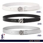 [NEW]Jack Bunny!! by PEARLY GATES Jack ba колено!! JB Logo раунд пряжка немного маленький .. дамский кожзаменитель ремень 262-5282700/25C[ стандартный товар ][GOLFWAVE-8]