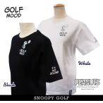 [PREMIUM SALE специальная цена ]SNOOPY GOLF Snoopy Golf Silky Shine &amp; UV уход Joe * прохладный / Snoopy GOLF MOOD короткий рукав футболка PEANUTS 642-3963102/23C