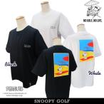 [! season .. специальная цена!] Snoopy Golf Let's enjoy every day! Joe * прохладный / Snoopy задний принт футболка PEANUTS 642-4963102/24C